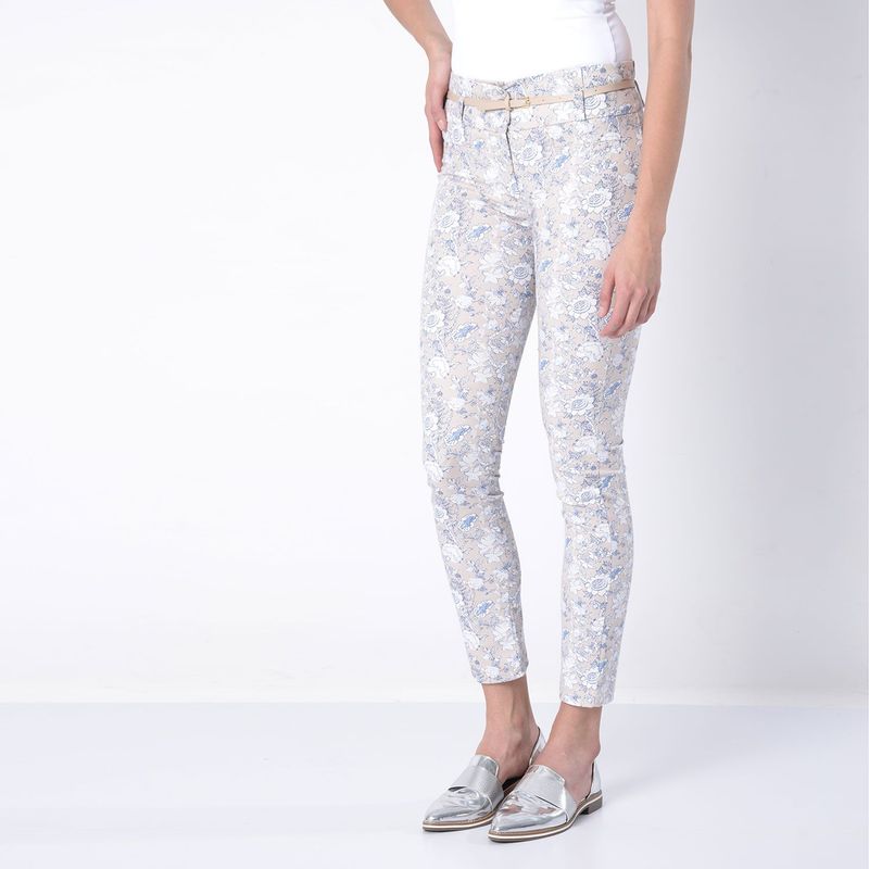 APOLOGY - Pantalón Algodón Mujer Recto Medio Apology