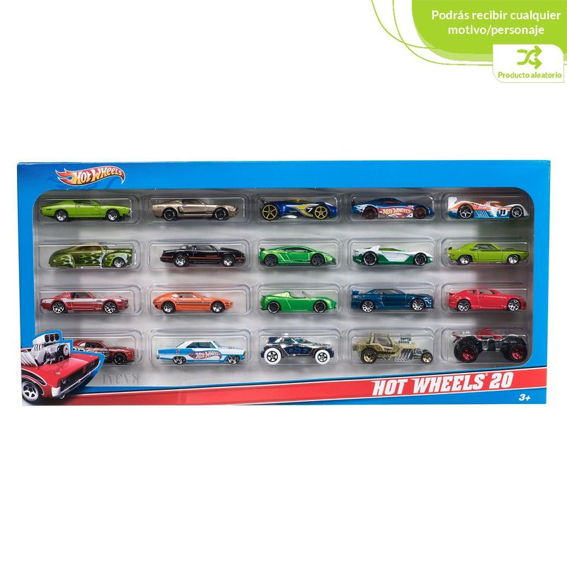 HOT WHEELS - Auto Básicos Pack x20 
