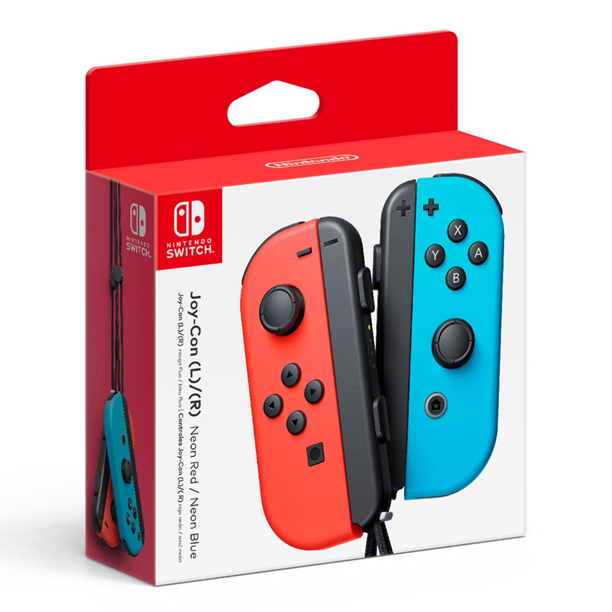 NINTENDO - Control Joy-Con (L/R) Azul/Rojo para Consola Switch