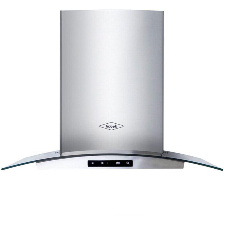 HACEB - Campana Extractora de Pared Haceb CAMP PEN ALA VID 60 4V DIG INOX