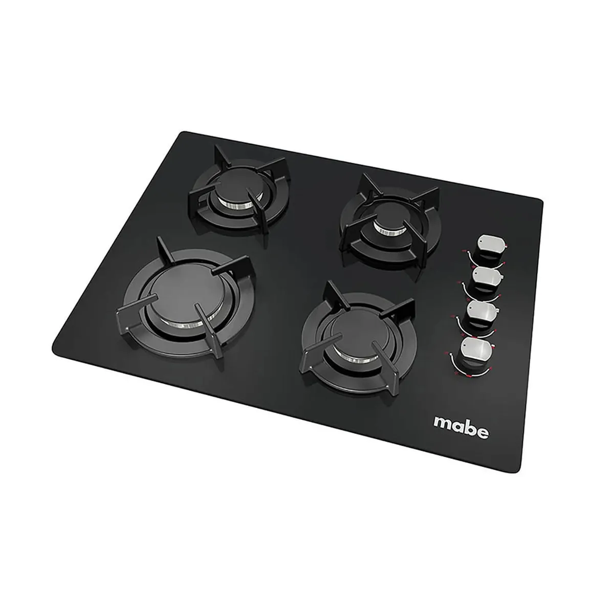 MABE - Estufa empotrable 60cm Vidrio Templado Negra Mabe CMG6044V0