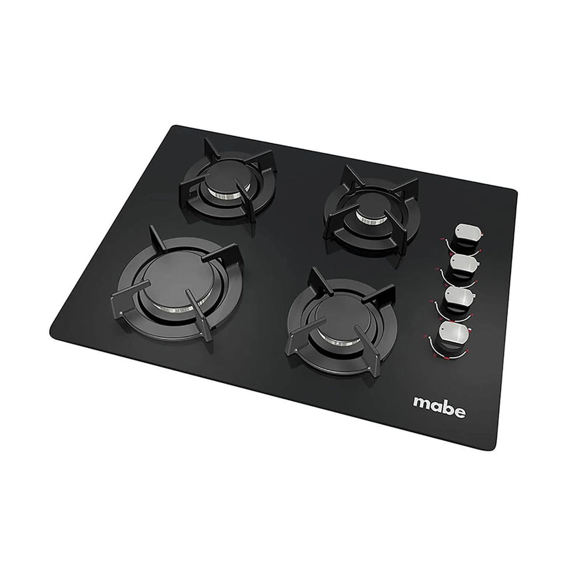 MABE - Estufa empotrable 60cm Vidrio Templado Negra Mabe CMG6044V0