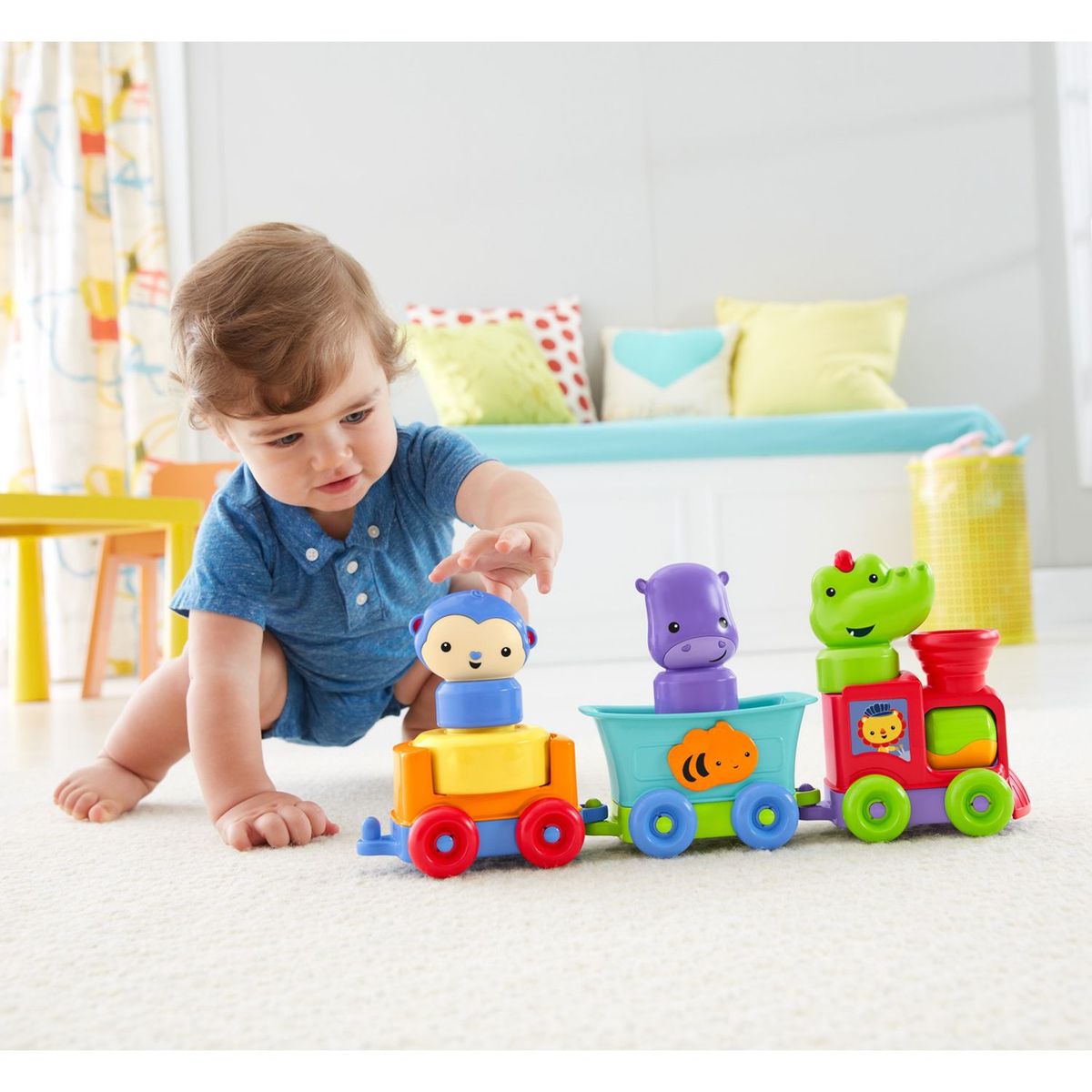 FISHER PRICE - Fisher-Price: Silly Safari Tren Animales Divertidos