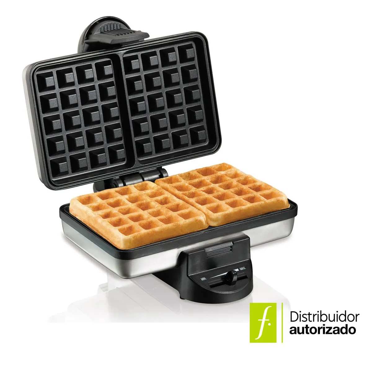 HAMILTON BEACH - Waflera Hamilton Beach 2 puestos, waflera antiadherente multifuncional apta para sandwiches
