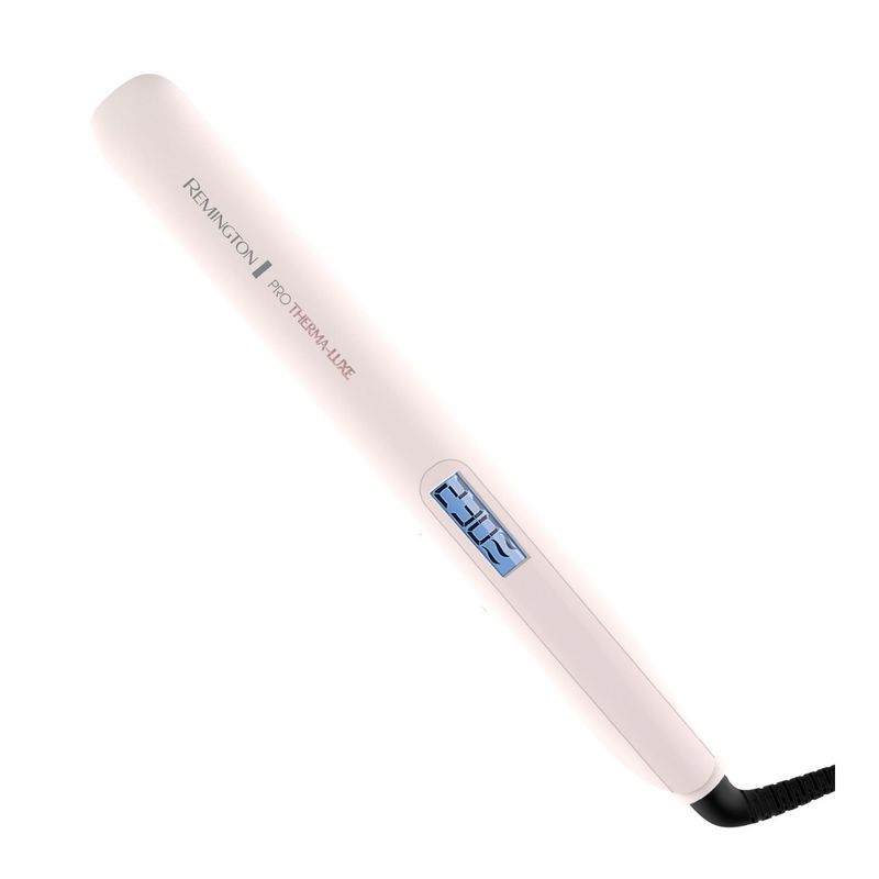 REMINGTON - Plancha para cabello Remington Protherma Luxe, plancha alisadora para el pelo con placas en cerámica | Control de temperatura digital