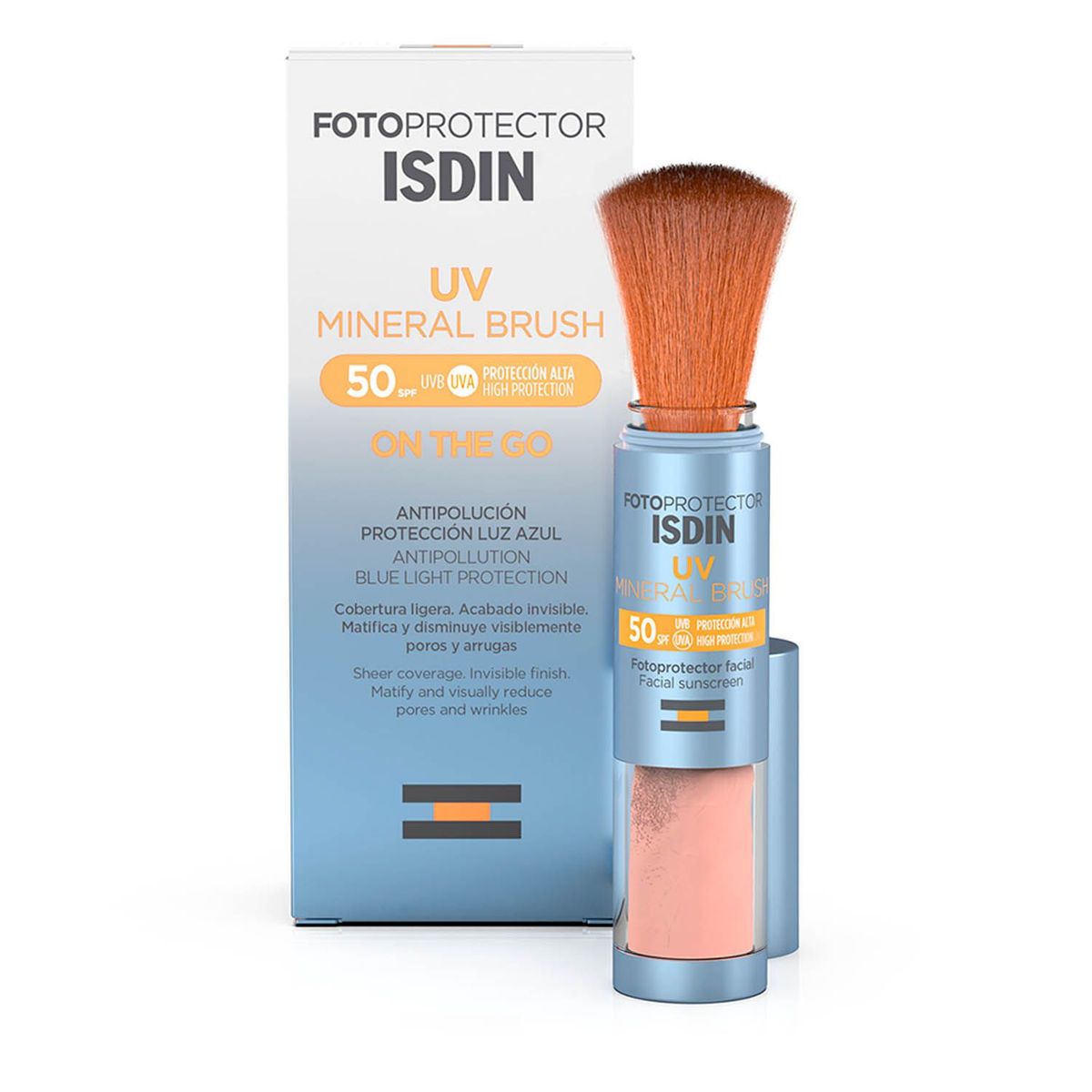 ISDIN - Bloqueador Solar Mineral Brush Isdin para Todo tipo de piel 2 g