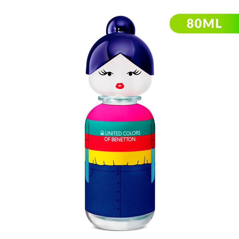BENETTON - Perfume Mujer Benetton Sisterland Blue Neroli 80 ml EDT