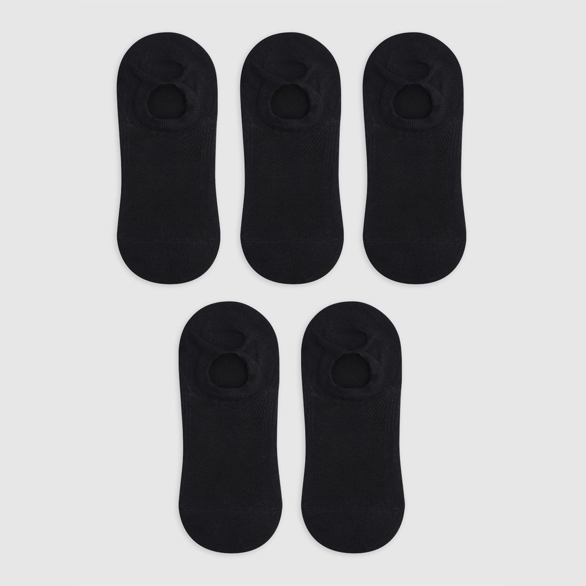 PUNTO BLANCO - Pack de 5 Medias Deportivas Hombre Corto Punto Blanco