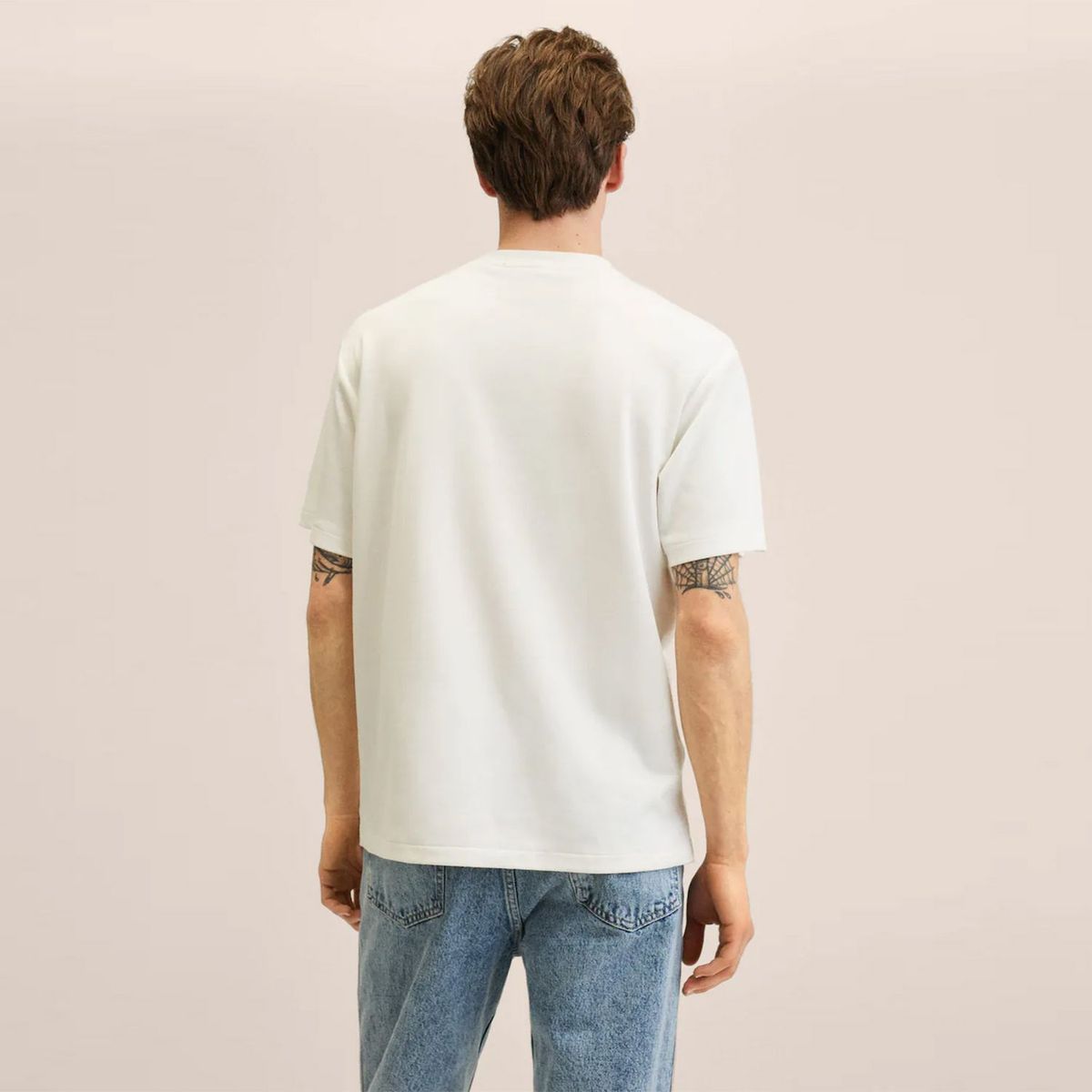 MANGO - Camiseta Hombre Manga corta MNG MAN