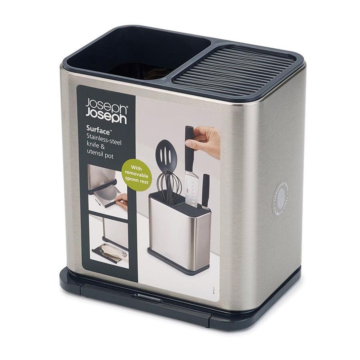 JOSEPH JOSEPH - Porta Utensilios Acero Inoxidable 