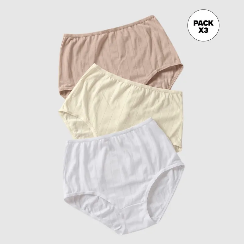 Calzón pack bikini Pack de para Mujer LEONISA LEONISA