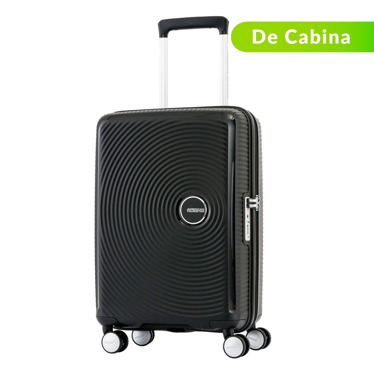 AMERICAN TOURISTER - Maleta de Viaje American Tourister Rígida Pequeña Ruedas 360 y Candado TSA