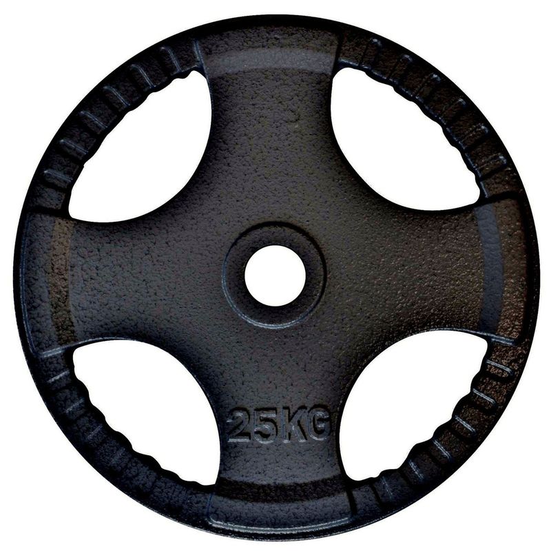 SPORTFITNESS - Discos Olìmpicos 25 kg 52 mm con Agarre