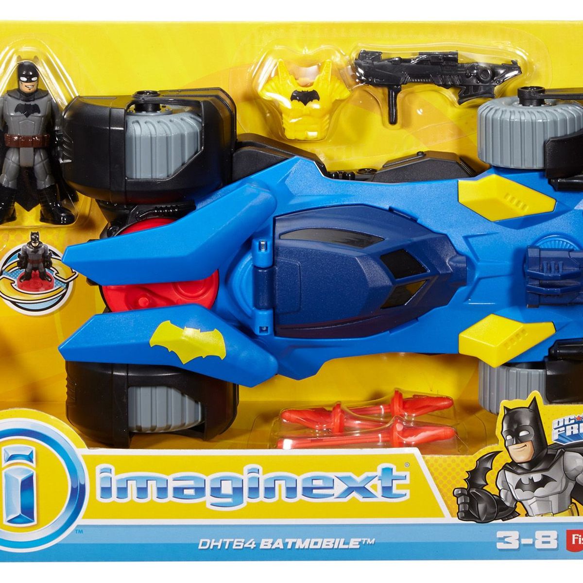 IMAGINEXT - Carro Imaginext DC Super Friends Batimóvil