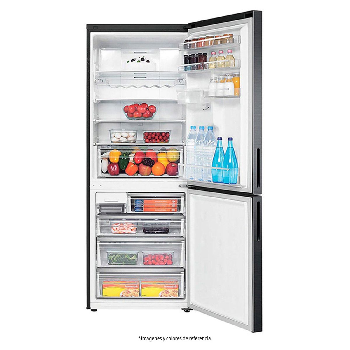 SAMSUNG - Nevera Samsung Congelador Inferior No Frost 458 lt RL4363SBABS/CL