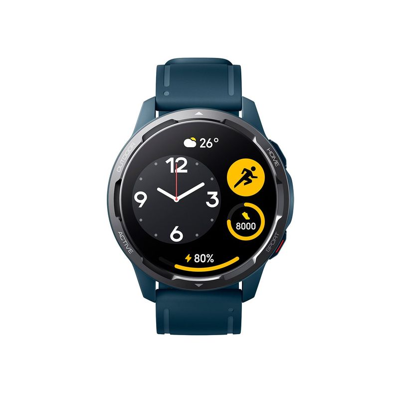 XIAOMI - Smart watch Xiaomi S1 Active GL 35.5 mm Reloj inteligente deportivo hombre y mujer. Mide ritmo cardíaco, velocidad, consumo calorías. Resistente al agua. Compatible Android / iOS
