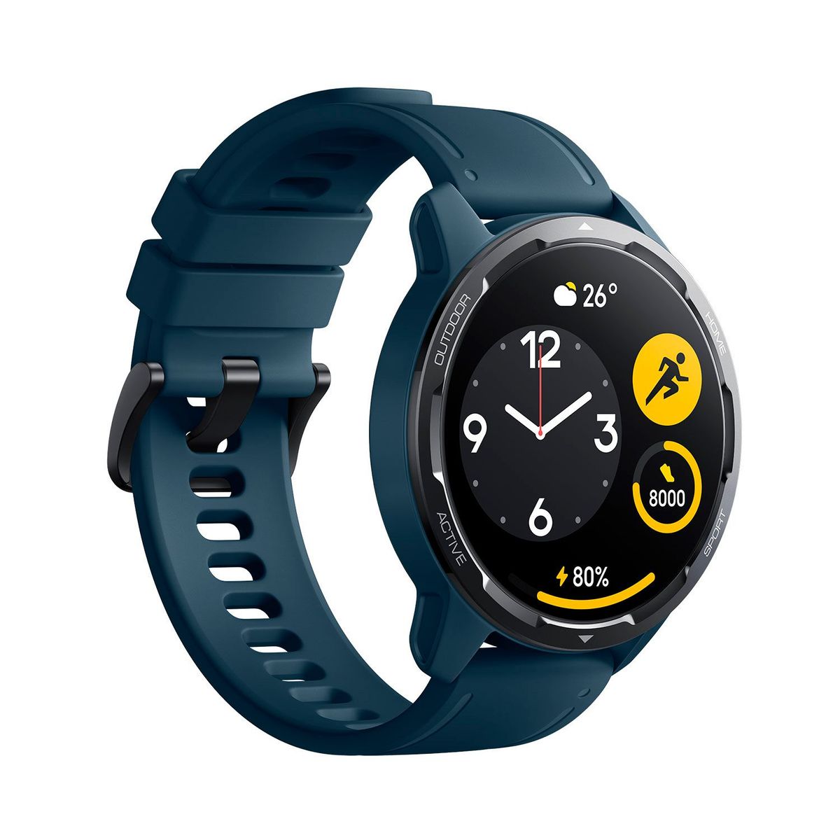 XIAOMI - Smart watch Xiaomi S1 Active GL 35.5 mm Reloj inteligente deportivo hombre y mujer. Mide ritmo cardíaco, velocidad, consumo calorías. Resistente al agua. Compatible Android / iOS
