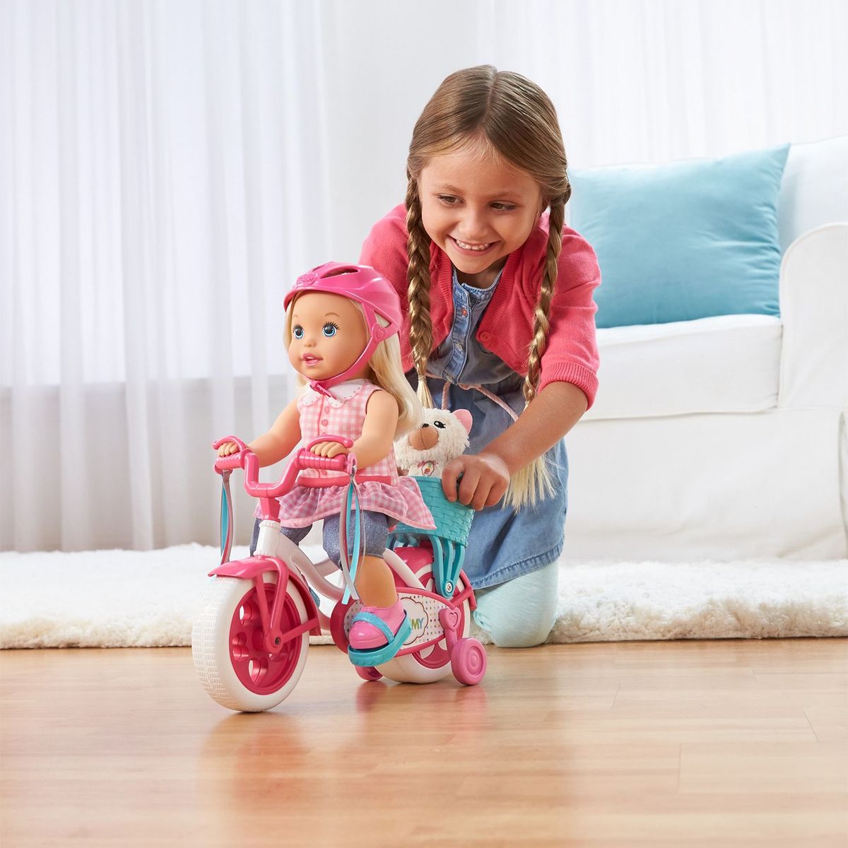 LITTLE MOMMY - Muñeca Little Mommy Paseo en Bici