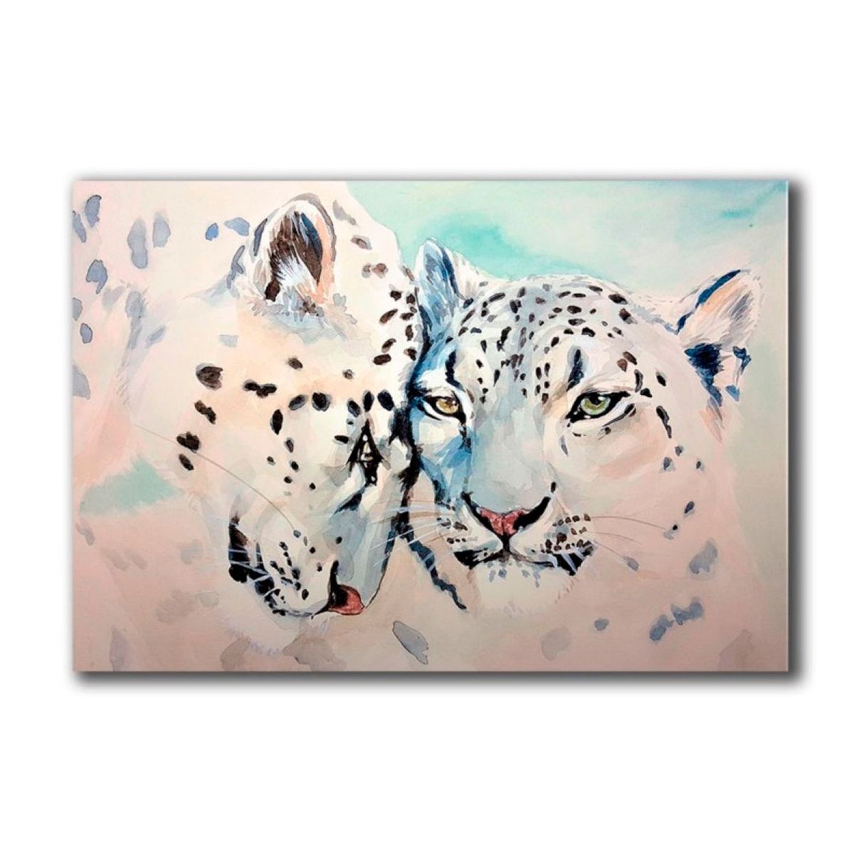 MICA - Cuadro Poliéster Leopardo M