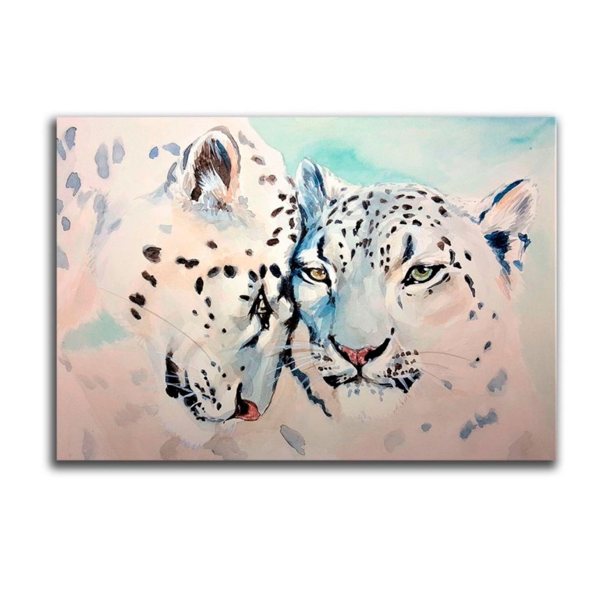 MICA - Cuadro Poliéster Leopardo Xl