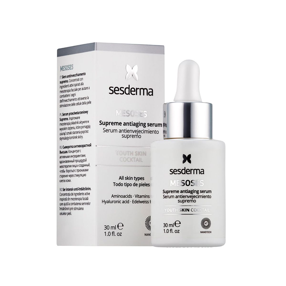 SESDERMA - Sérum Anti Arrugas Rostro Supremo Mesoses Sesderma para Todo tipo de piel 30 ml