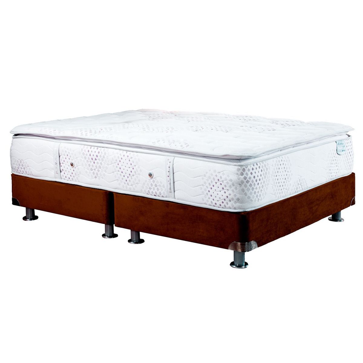 AMERICANA DE COLCHONES - Colchón con basecama Doble Espuma American Life Zonas 140 x 190 cm Americana de Colchones