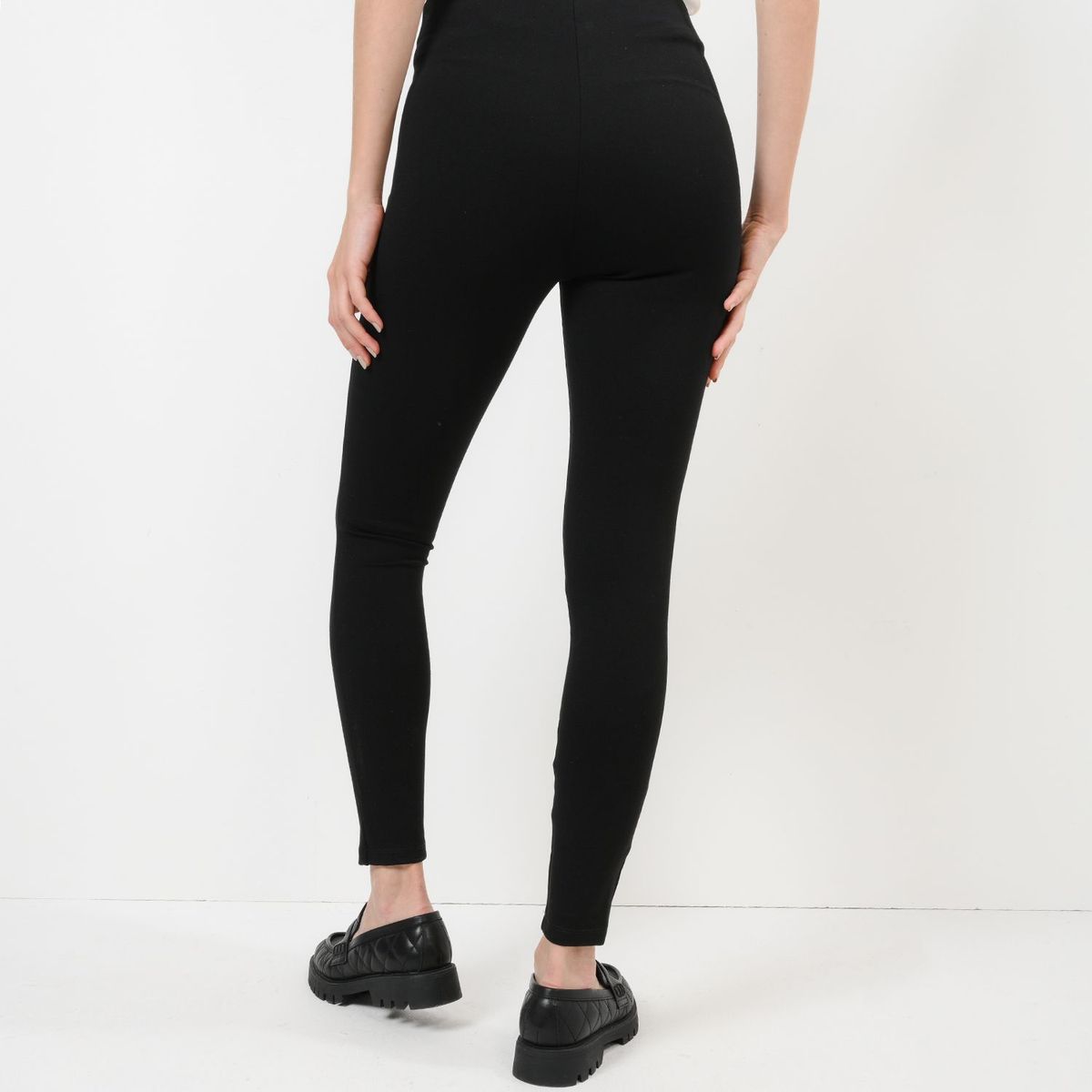 BASEMENT - Legging Slim Mujer Tiro medio Basement