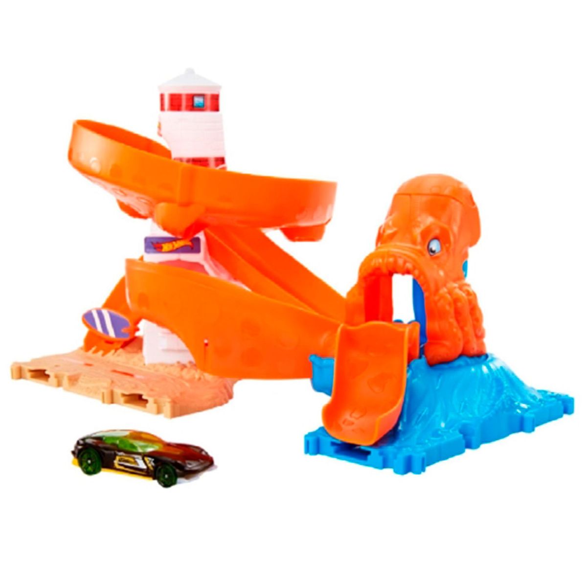 HOT WHEELS - Pista de Auto Hot Wheels City Némesis Pulpo