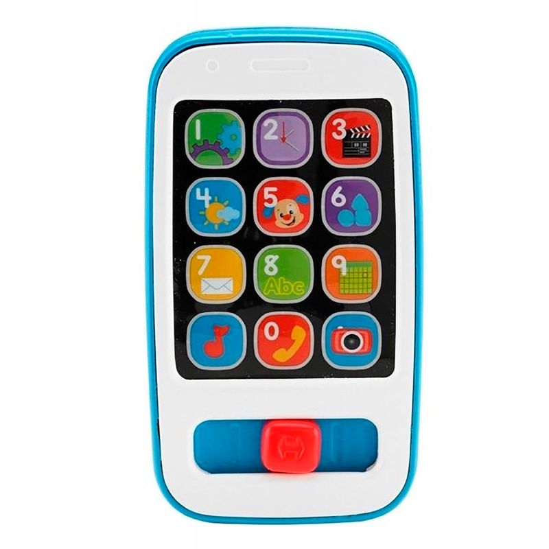 Richgv Téléphone Portable Bébé – Jouet Éducatif Avec Lumières, Mélodies, Sons – Oreilles En Silicone – Dès 6 Mois – Cadeau Fille Garçon