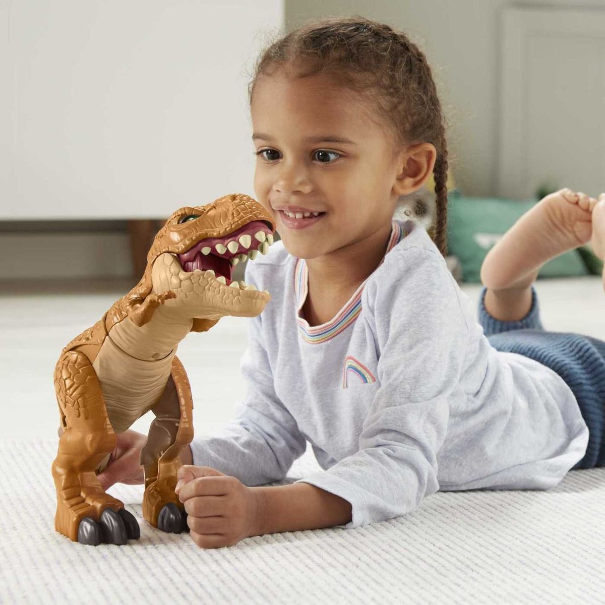 IMAGINEXT - Jurassic World T-Rex Imaginext. (A partir de 3 años)