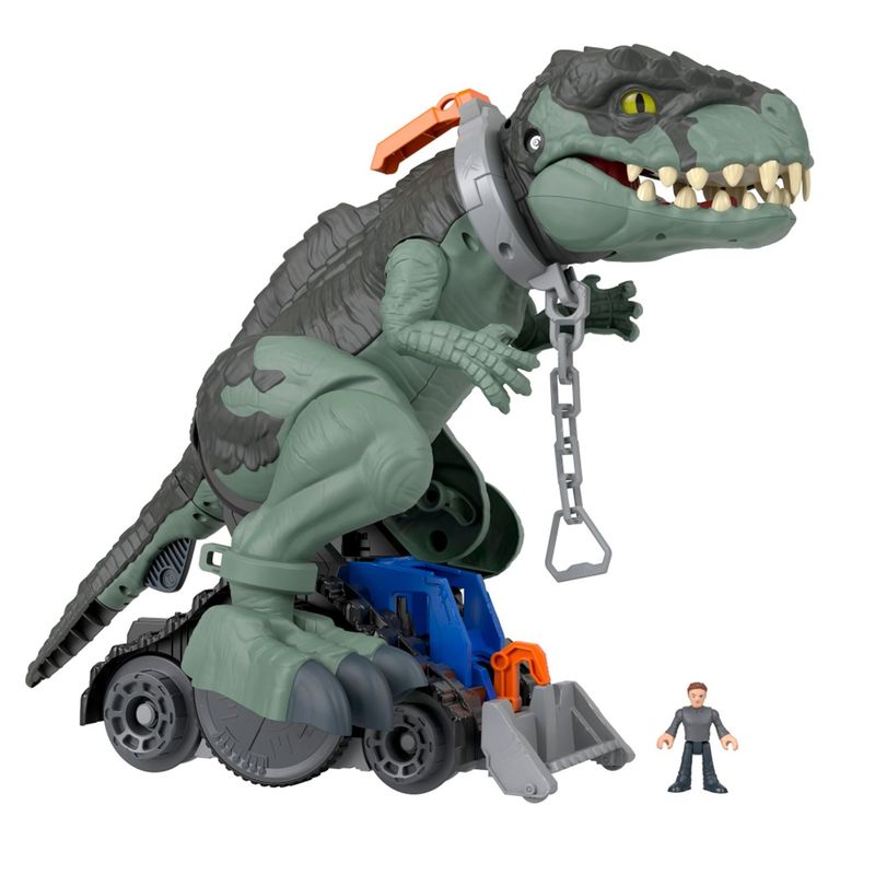 IMAGINEXT - Figura de Acción Imaginext Jurassic World Dinosaurio Mega Rugido Salvaje