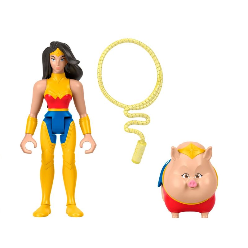 FISHER PRICE - Fisher-Price: Mujer Maravilla DC y su mascota
