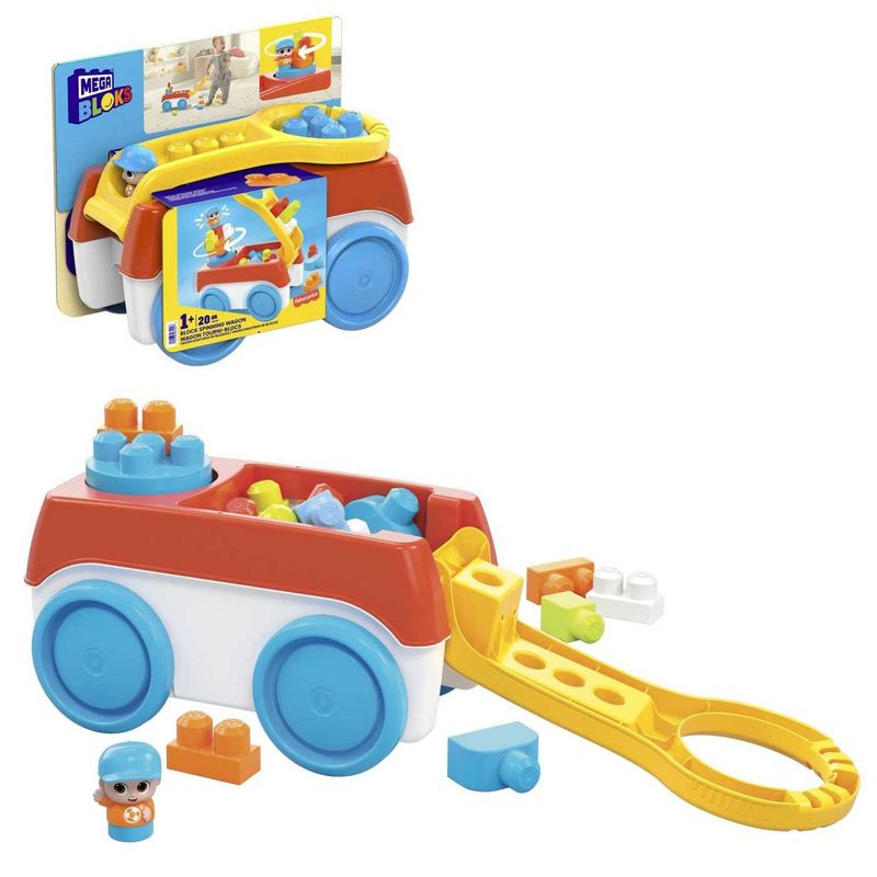  - Armable Mega Bloks Vagón Giratorio de bloques