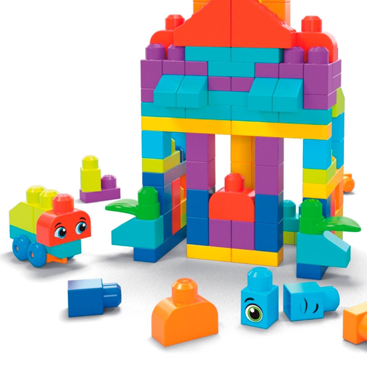  - Armable Mega Bloks de Construcción Jumbo Bolsa de Bloques