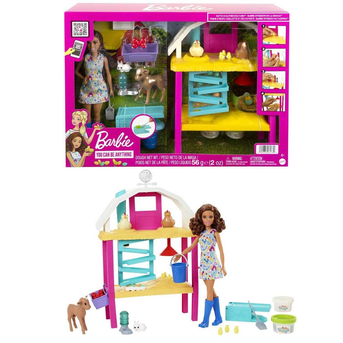 BARBIE - Muñeca Barbie: Diversión en la granja