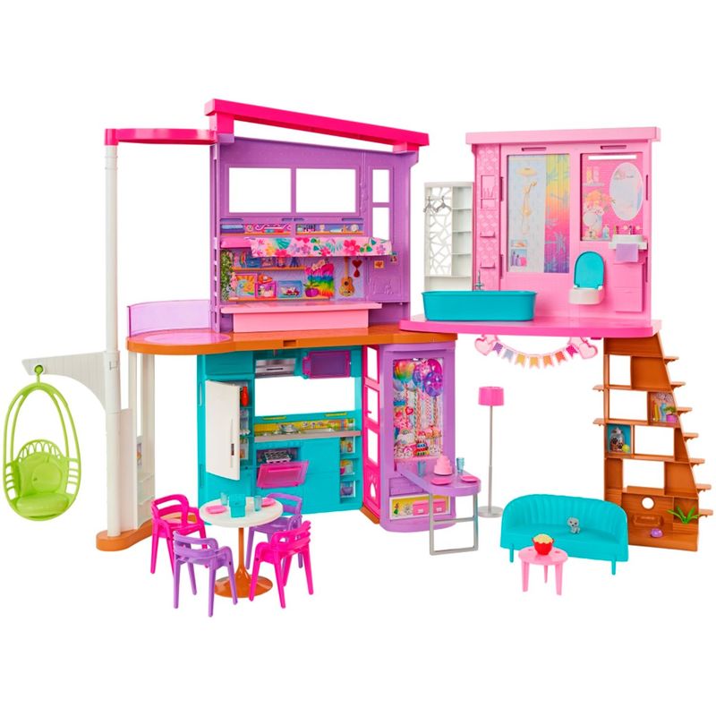 BARBIE - Casa de muñecas Barbie: Malibu casa de vacaciones