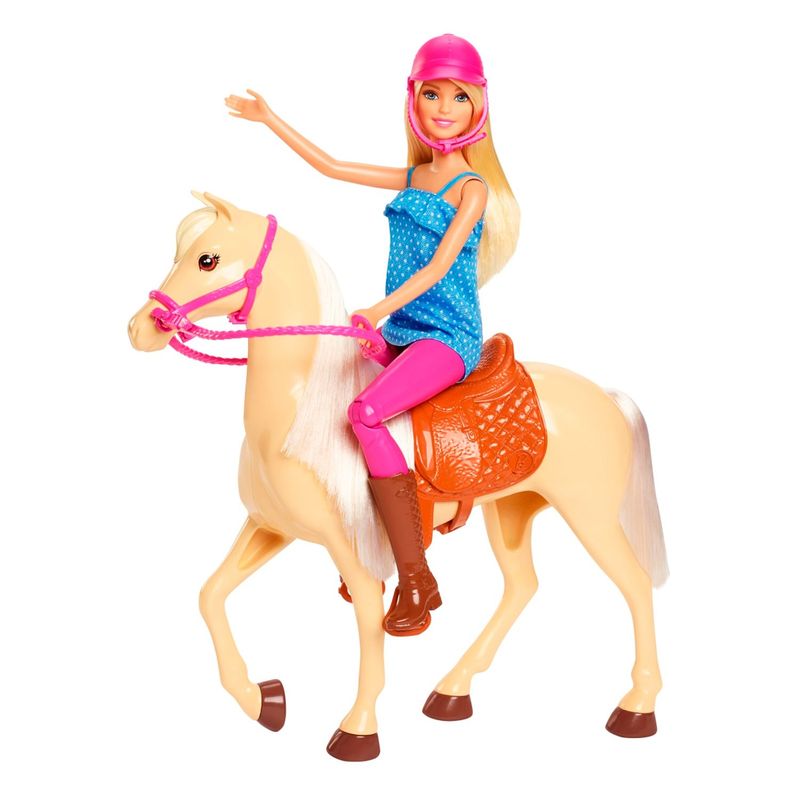 BARBIE - Muñeca Barbie Sisters & Pets Caballo Básico