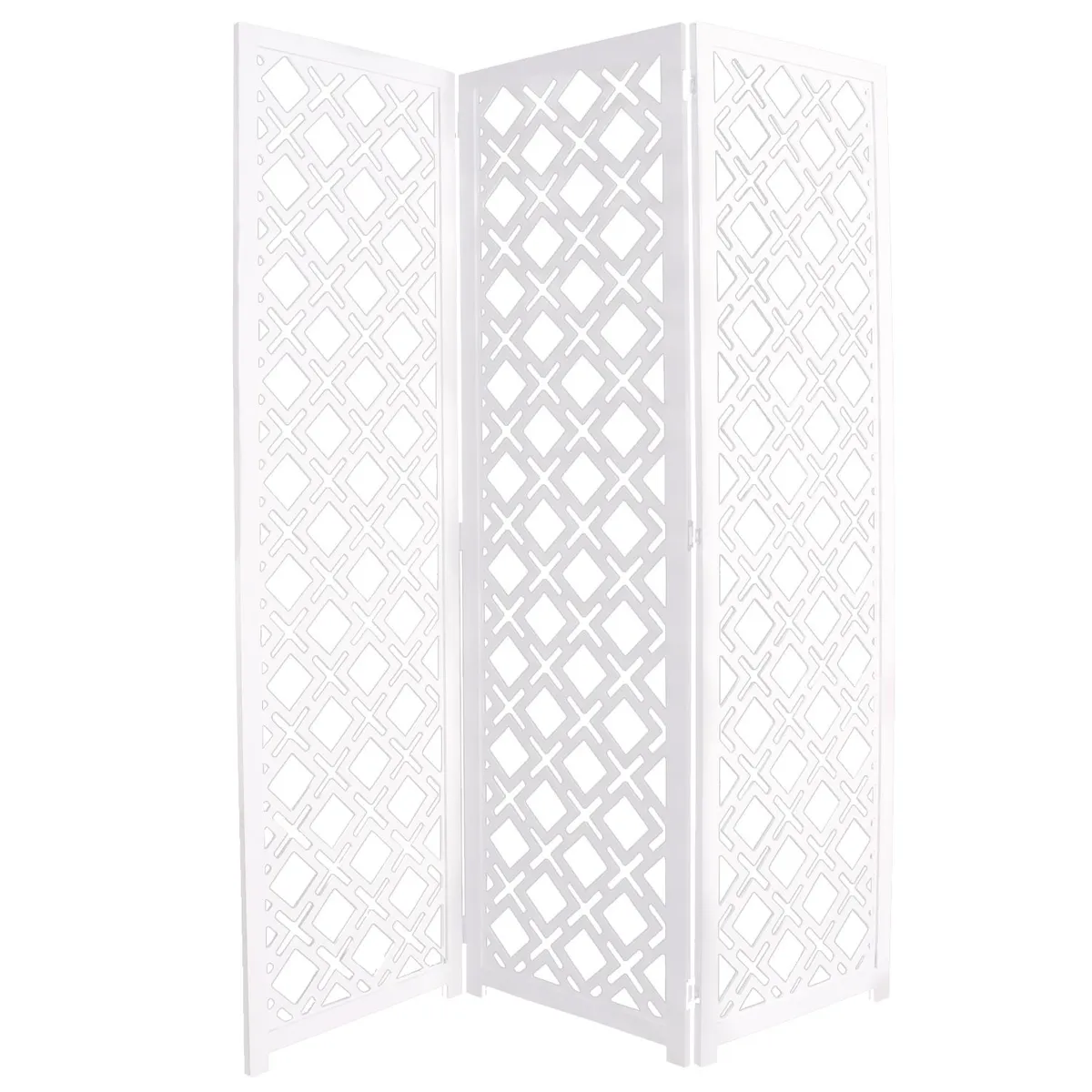 DIMI HOME - Biombo Geométrico Blanco