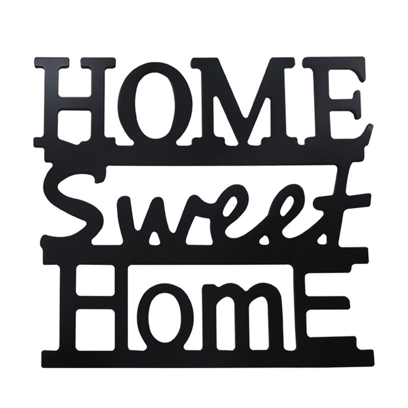DIMI HOME - Aplique Home Sweet Home Wengue