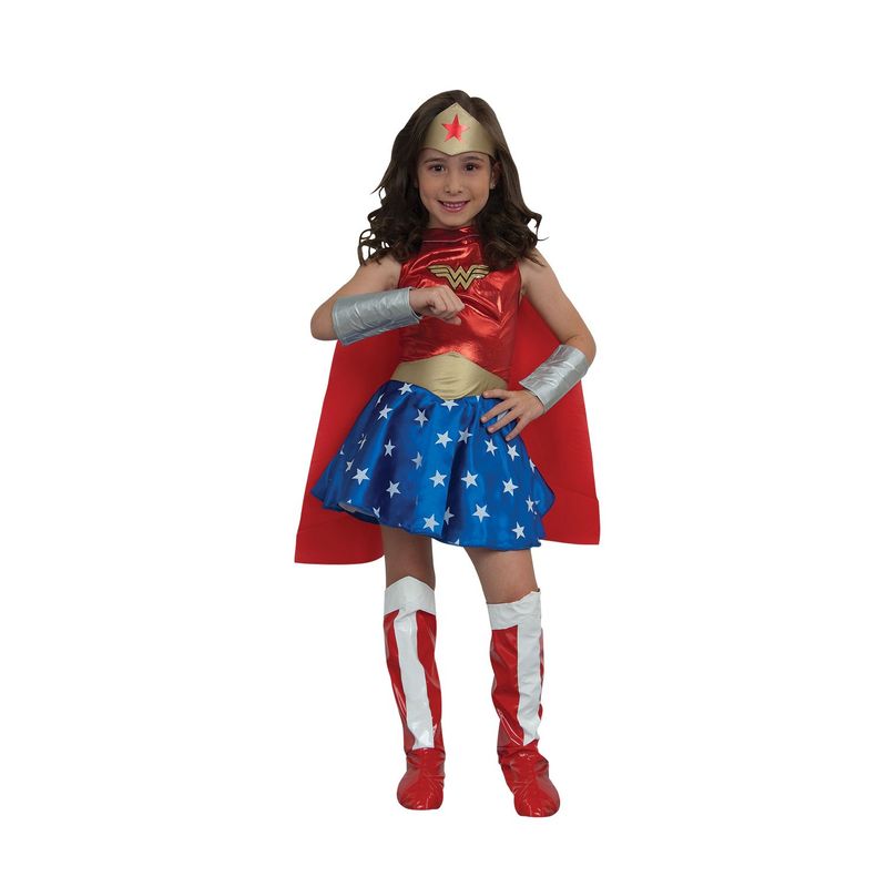 WARNER BROS - Disfraz para niña Mujer Maravilla
