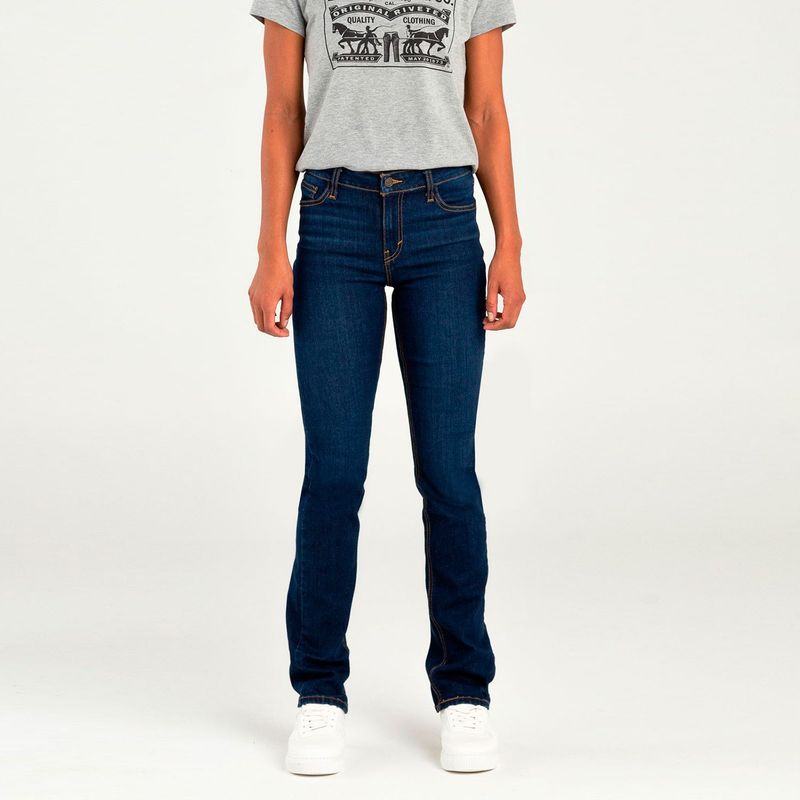 LEVIS - Jean Recto Tiro Alto Mujer Levis 556