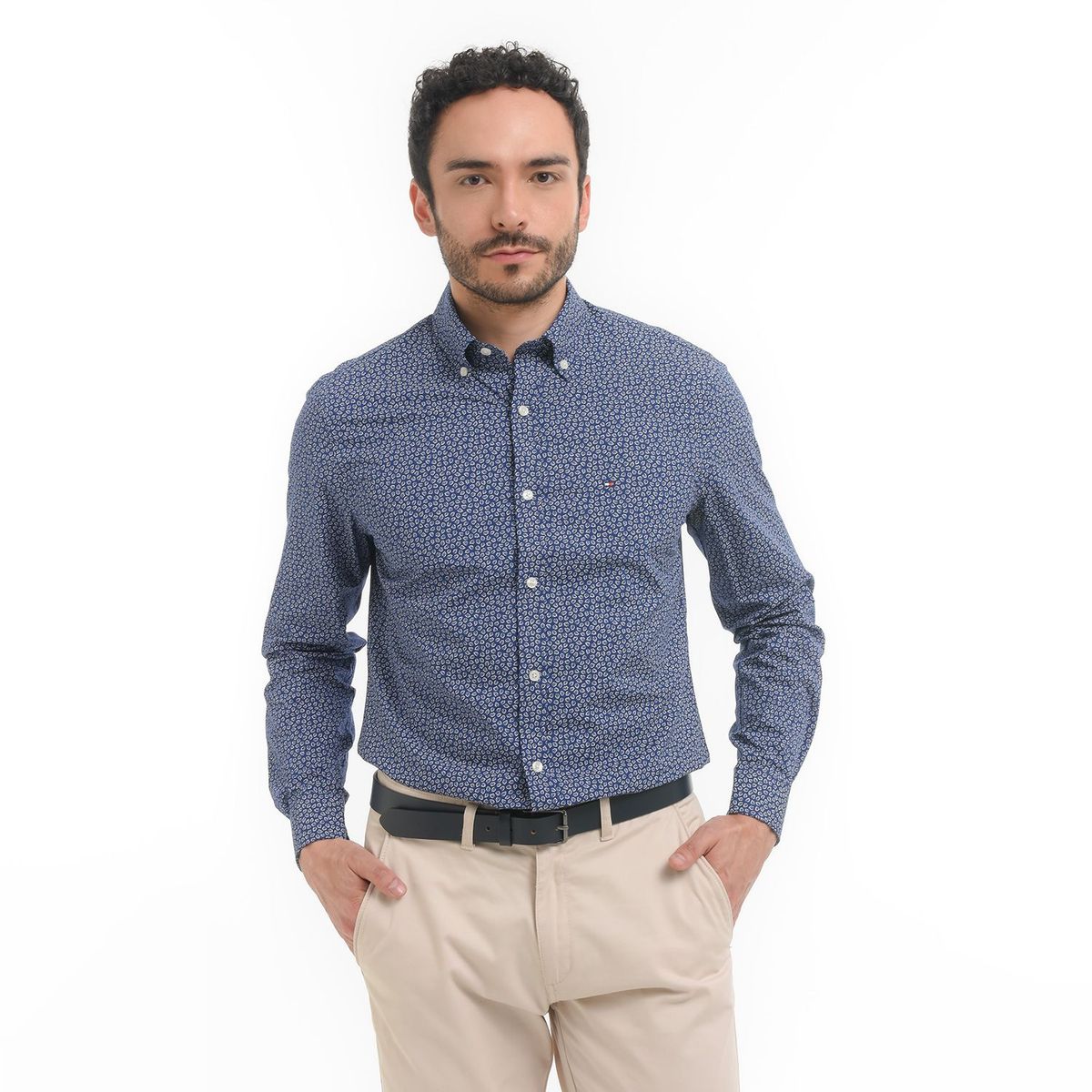TOMMY HILFIGER - Camisa casual para Hombre Slim Tommy Hilfiger