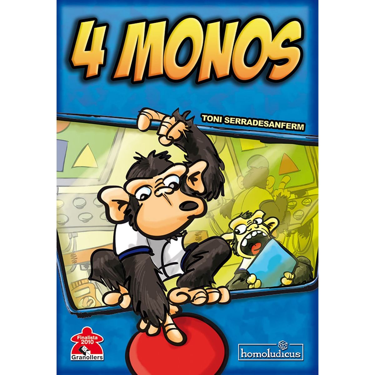 DEVIR - Juego de Mesa 4 Monkeys