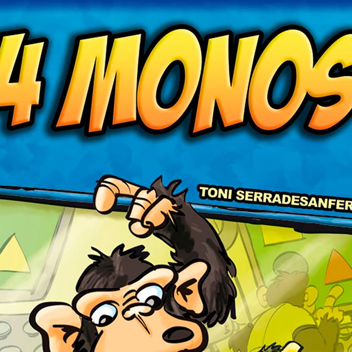 DEVIR - Juego de Mesa 4 Monkeys