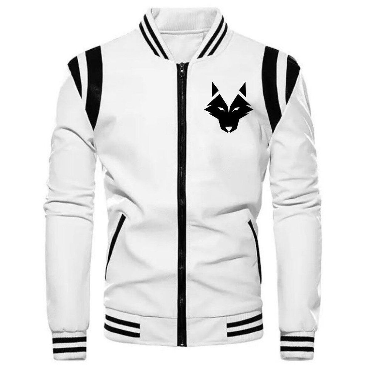  - Chaqueta beisbolera hombre chbewhm01-bl