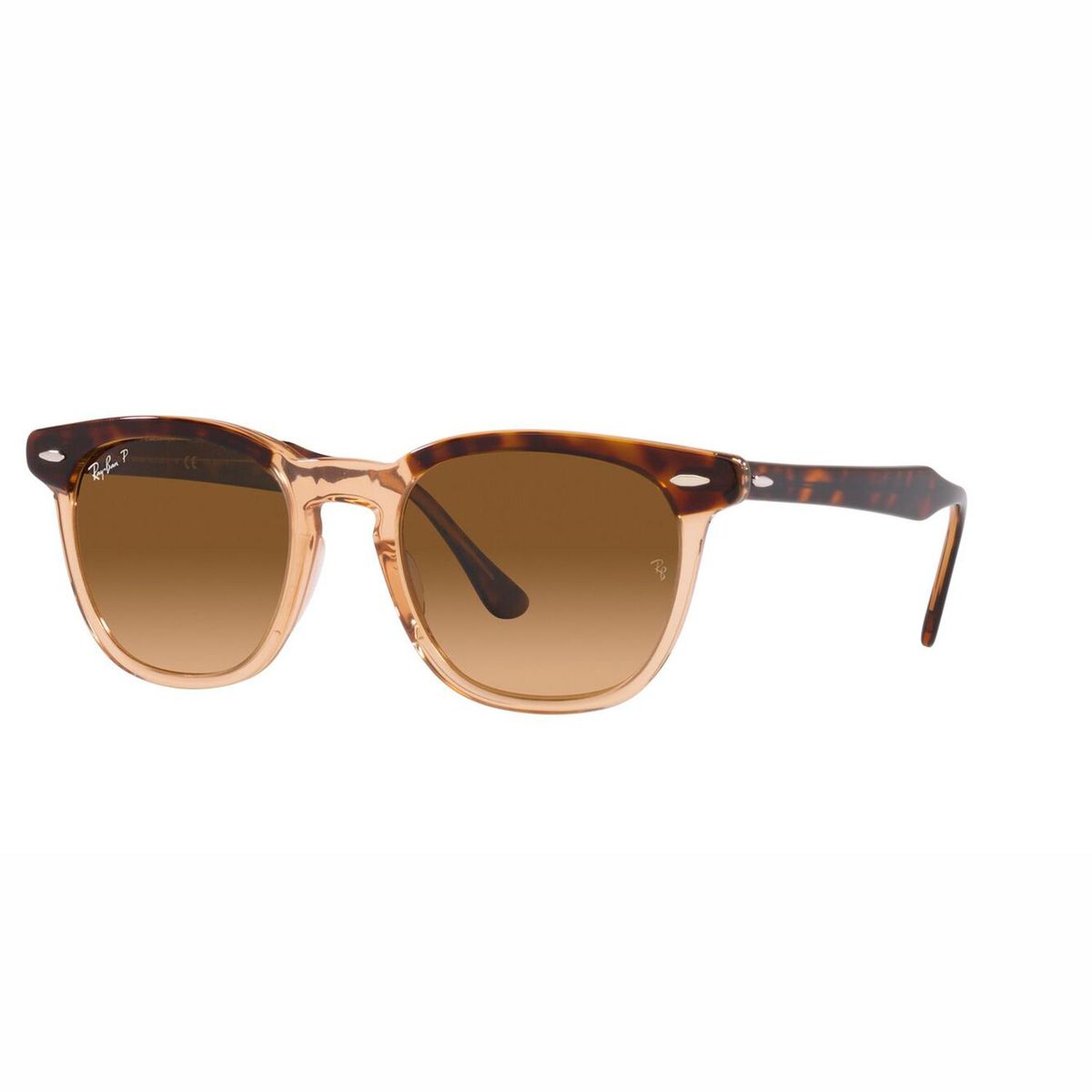 RAY BAN - Gafas de sol Ray Ban RB2298 Unisex Marco Havana On Transparent Brown Lente Brown Gradient Polar