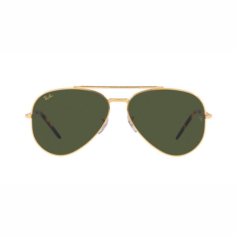 RAY BAN - Gafas de sol Ray Ban RB3625 Unisex Marco Legend Gold Lente Green