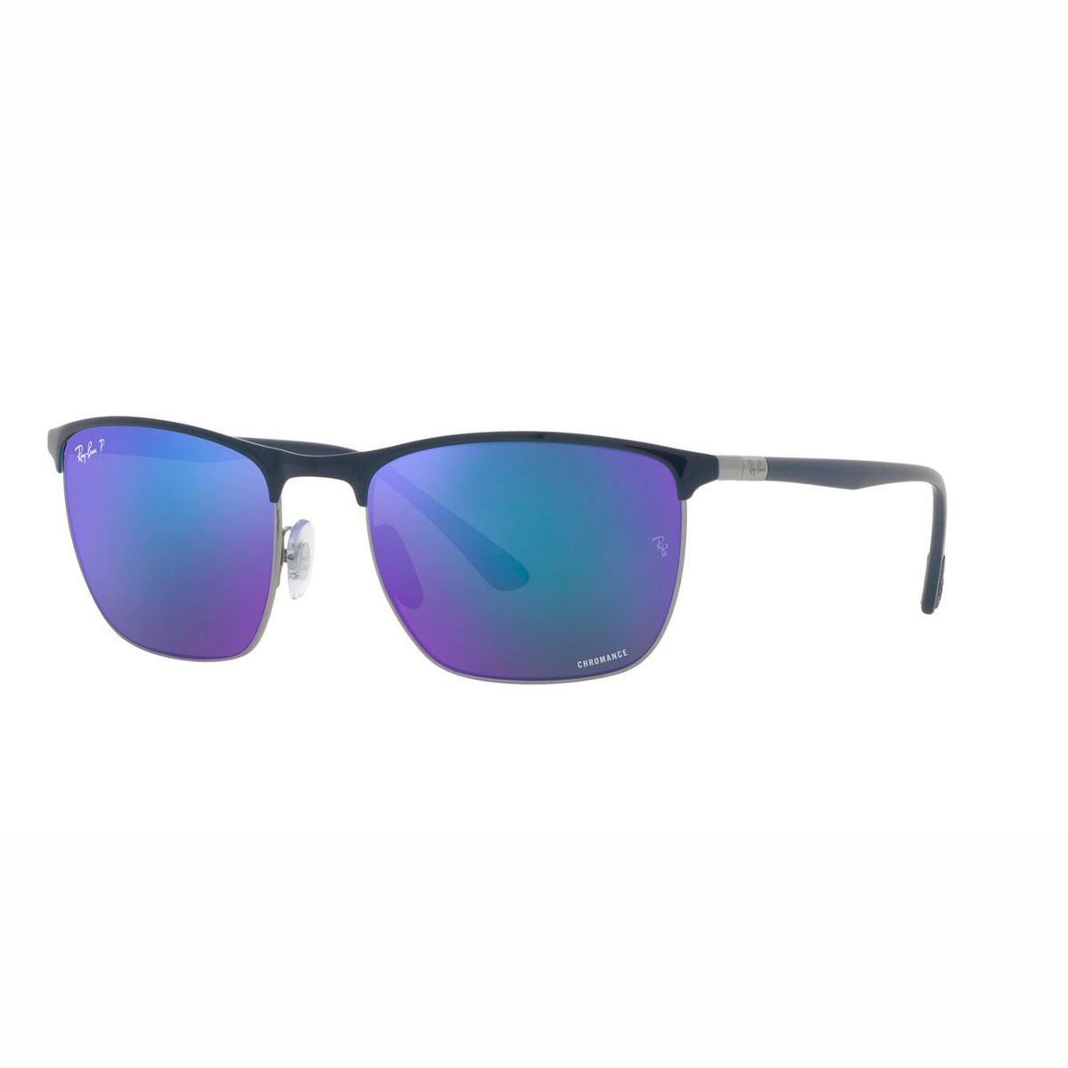 RAY BAN - Gafas De Sol Rayban Blue On Gunmetal Polar Mirror Blue