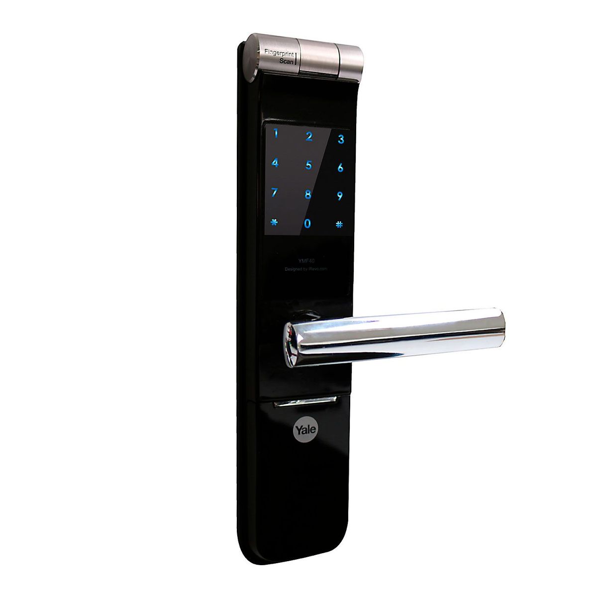 YALE - Cerradura Digital de Huella, Clave y Llave