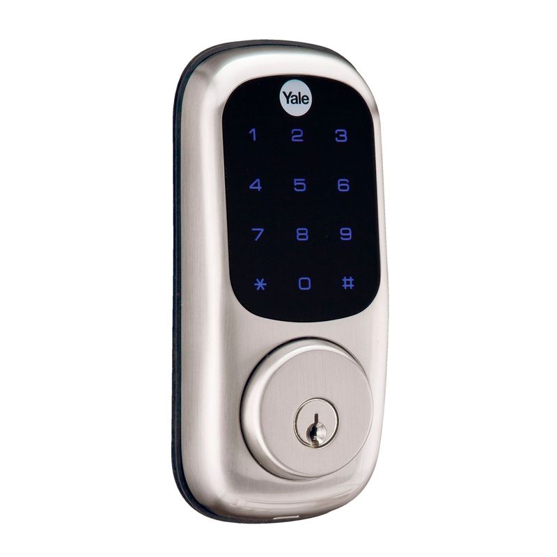 YALE - Cerrojo Digital de Clave y Llave Real Living